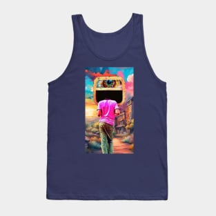 window man pink Tank Top